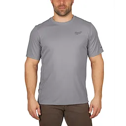 Milwaukee 414G-S WORKSKIN LIGHT SS SHIRT - GRAY S - Ace Tool Group - Milwaukee