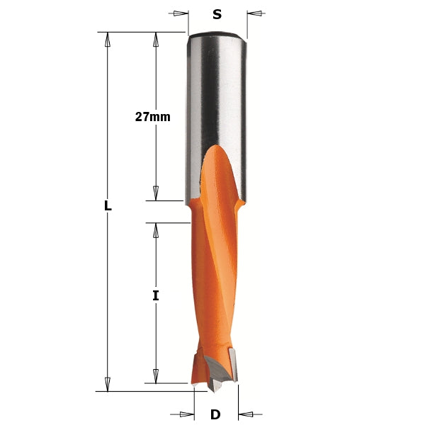 CMT 310.045.11 Dowel Drill, 4.5mm (11/64-Inch) Diameter - Ace Tool Group - CMT