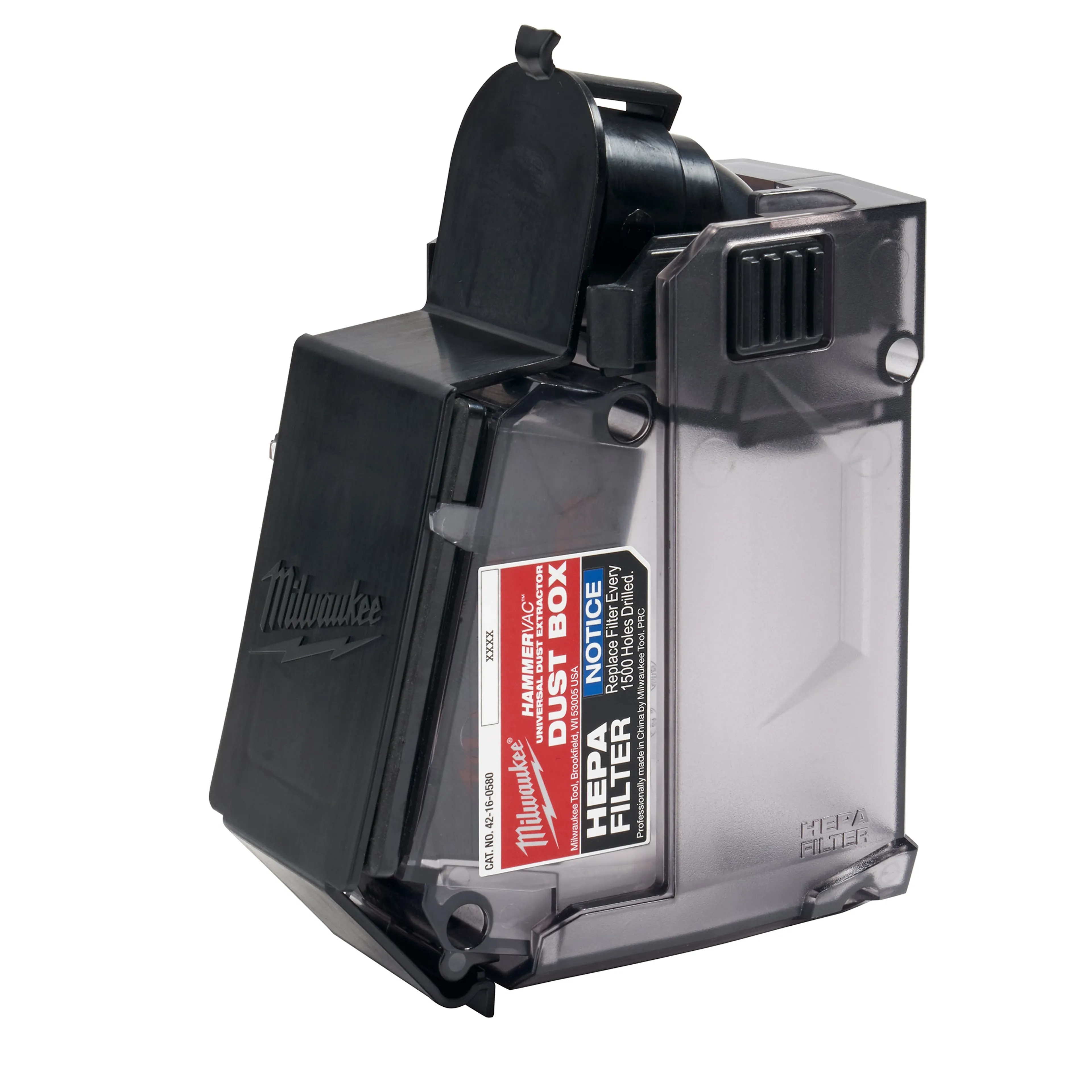 Milwaukee 49-90-2343 M12 HAMMERVAC Universal Dust Extractor Dust Box, Filter and Lid - Ace Tool Group - Milwaukee