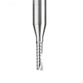 Amana Tool 51411 Solid Carbide Cnc Spiral 'O' Single Flute, Plastic Cutting 1/8 Dia X 1/2 X 1/4 Shank X 2 Inch Long Up-Cut Router Bit - Ace Tool Group - Amana Tool