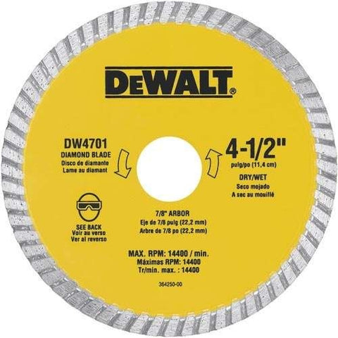 Dewalt Dw4700 4" Dry Cut Diamond Blade - Ace Tool Group - DeWalt
