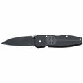 Klein Tools 44000-BLK Black Lightweight Lockback Knife - 2-1/4'' (57 mm) Drop Point Blade - Ace Tool Group - Klein