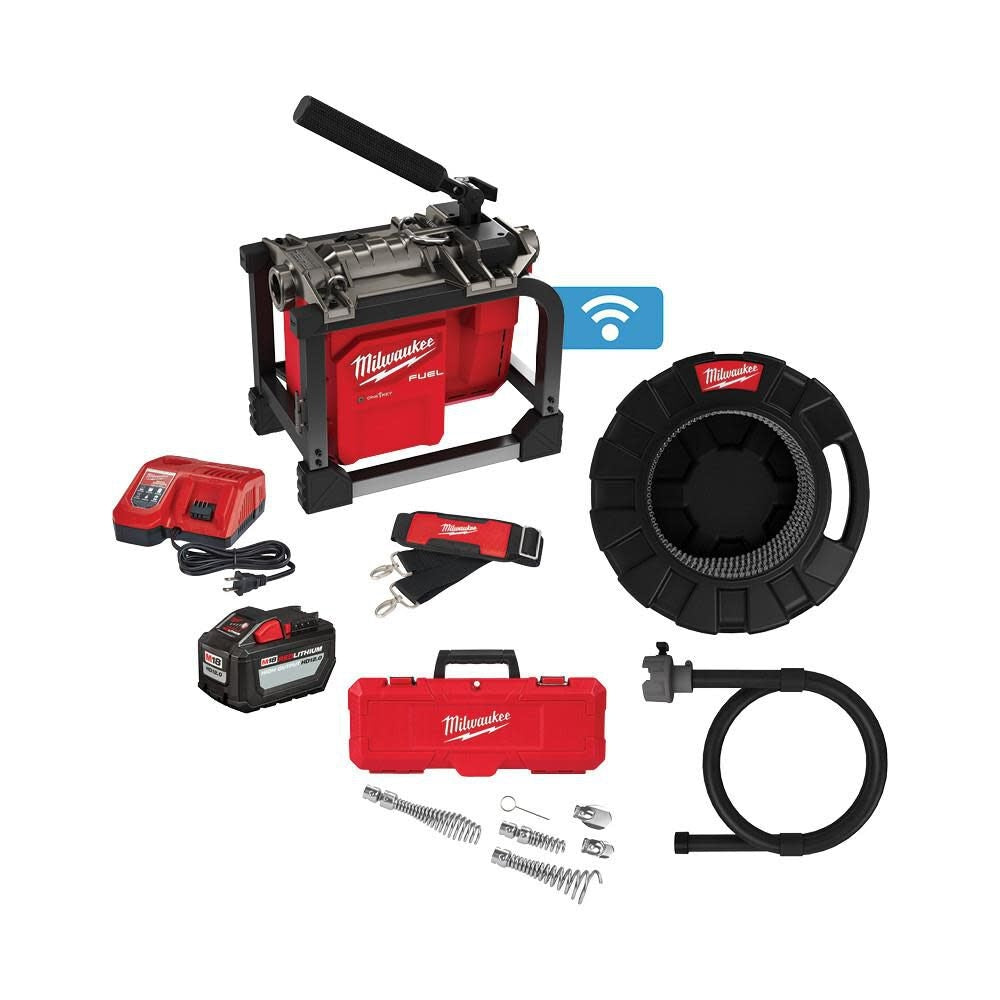 Milwaukee 2818B-21 M18 FUEL Sectional Machine 5/8" Kit - Ace Tool Group - Milwaukee