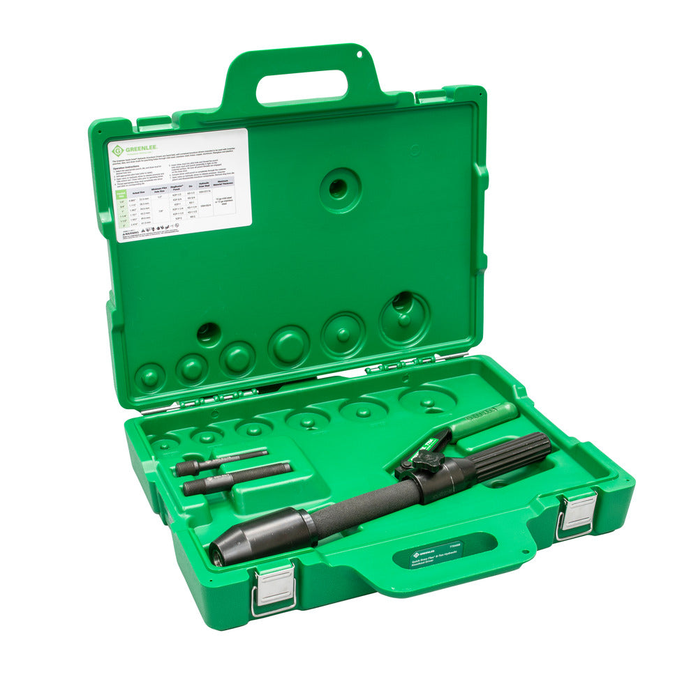 Greenlee 7704SB Quick Draw Flex® 8-Ton Hydraulic Knockout Driver - Ace Tool Group - Greenlee