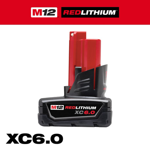Milwaukee 48-11-2460 M12 XC 6.0 Battery Pack