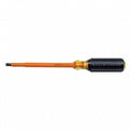 Klein Tools 602-7-INS Insulated 5/16'' (8 mm) Cabinet-Tip  7'' (178 mm) Round-Shank Screwdriver - Ace Tool Group - Klein