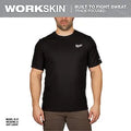 Milwaukee 414B-S WORKSKIN LIGHT SS SHIRT - BLACK S - Ace Tool Group - Milwaukee