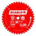 Diablo Tools 7-1/4 In. X 40 Tooth Finish Saw Blade - Ace Tool Group - Diablo