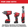 Milwaukee 49-66-6742 Impact 1/4 -1/2 in. Adapter Set - Ace Tool Group - Milwaukee