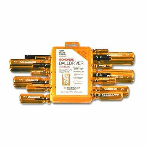 Bondhus 10699 Set 9 Balldriver Screwdrivers 1.5-10Mm - Ace Tool Group - Bondhus