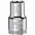 Dewalt Dwmt86443Osp 6 Point 1/2'' Drive Socket 7/16'' Sae - 4 Pack - Ace Tool Group - DeWalt