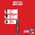 Milwaukee MT226 #2 Phillips 6" Cushion Grip Screwdriver (USA) - Ace Tool Group - Milwaukee
