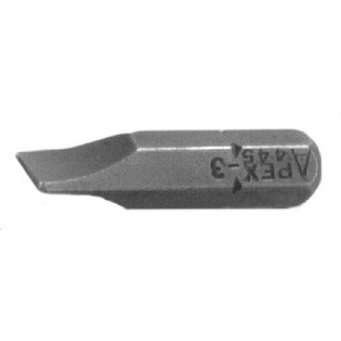 Cooper 445-3X 1/4'' Slotted Hex Insert Bits - Ace Tool Group - Cooper