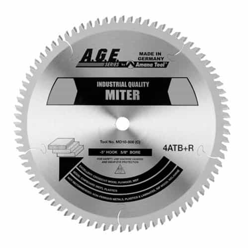 Age Saw Blades Md12-106 Heavy Miter 12"X100 4+1 1"Bore - Ace Tool Group - A.G.E Cutting Tools