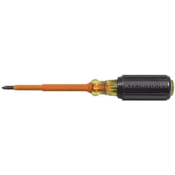 Klein Insulated Phillips Tip Screwdriver (#1 x 4") - 633-4-INS - Ace Tool Group - Klein