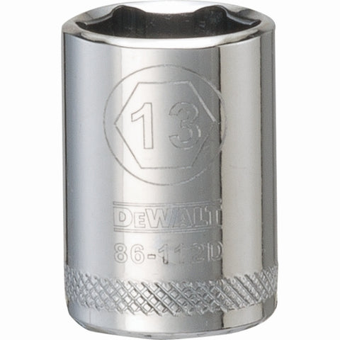 Dewalt Dwmt86112Osp 6 Point 1/4'' Drive Socket 13 Mm - Ace Tool Group - DeWalt