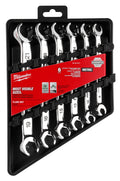 Milwaukee 48-22-9471 6pc Double End Flare Nut Wrench Set - Metric - Ace Tool Group - Milwaukee