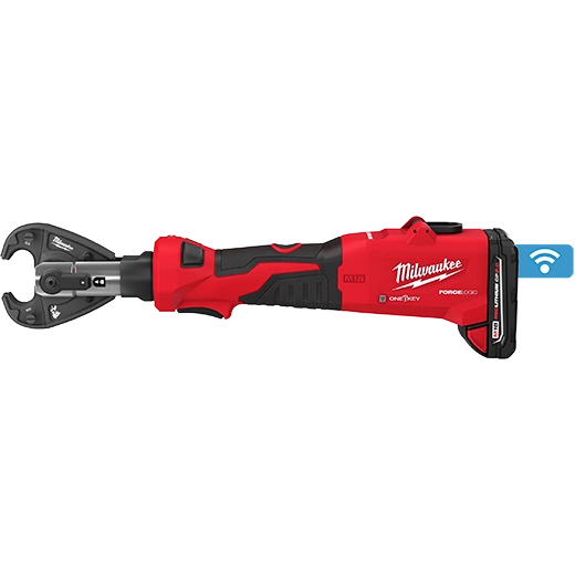 Milwaukee 2978-22 M18 FORCE LOGIC 6T Linear Utility Crimper Kit w/ Snub Nose Jaw - Ace Tool Group - Milwaukee