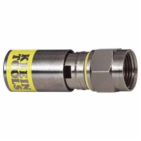 Klein Tools VDV812-606 F Compression Connector RG6/6Q Pk10 - Ace Tool Group - Klein