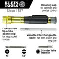 Klein 32613 HVAC Pocket Screwdriver 3-in-1 - Ace Tool Group - Klein