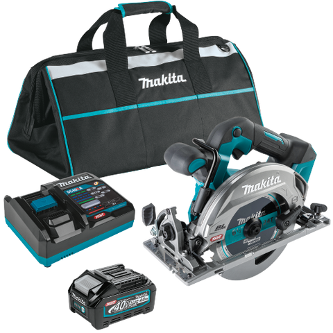 Makita GSH05M1 40V max XGT Brushless Cordless 6-1/2" Circular Saw Kit, AWS Capable (4.0Ah) - Ace Tool Group - Makita