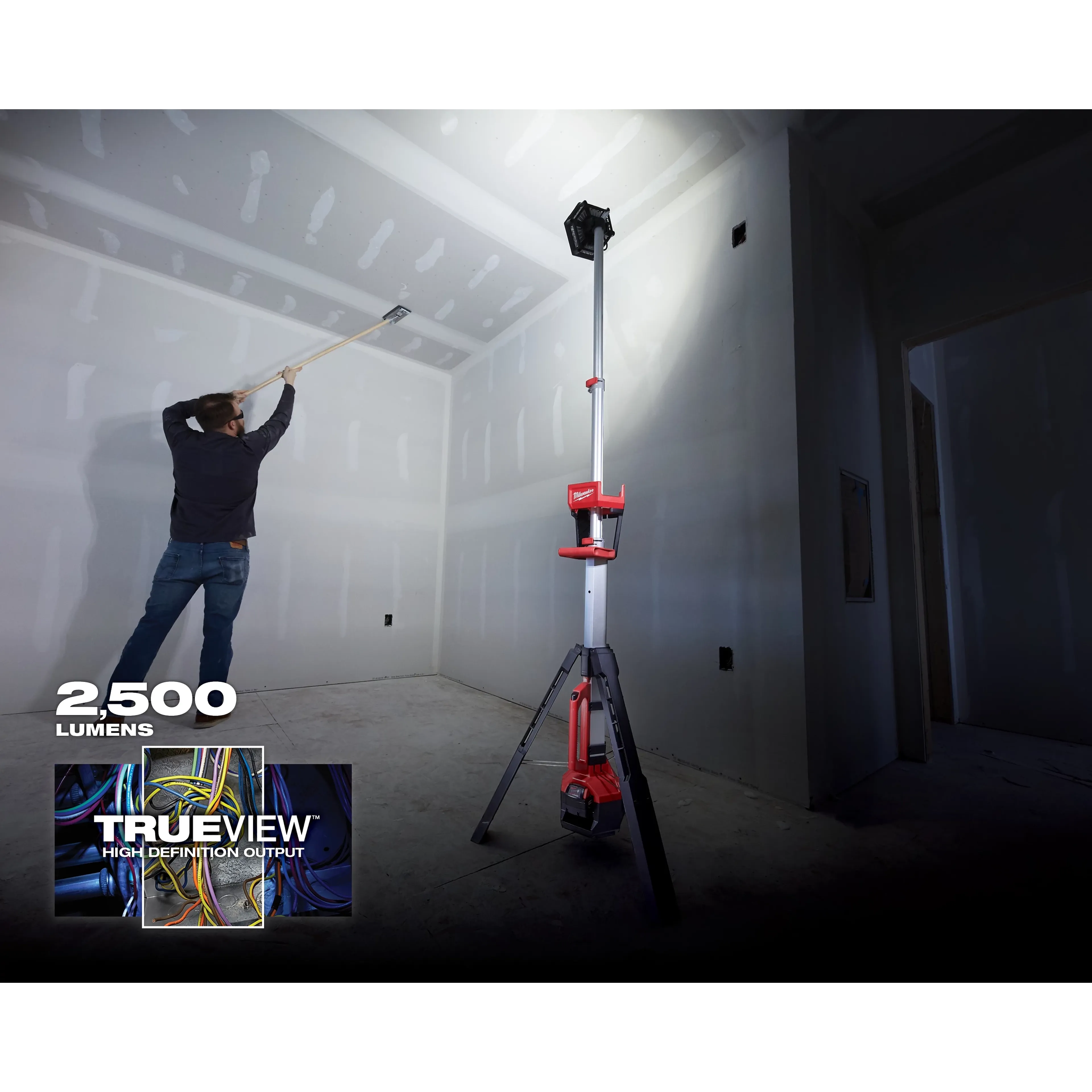 Milwaukee 2131-20 M18 Dual Power Tower Light - Ace Tool Group - Milwaukee