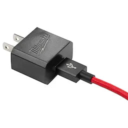 Milwaukee 48-59-1209 3ft USB-C and 2.1A Wall Charger w/Micro USB Adaptor - Ace Tool Group - Milwaukee