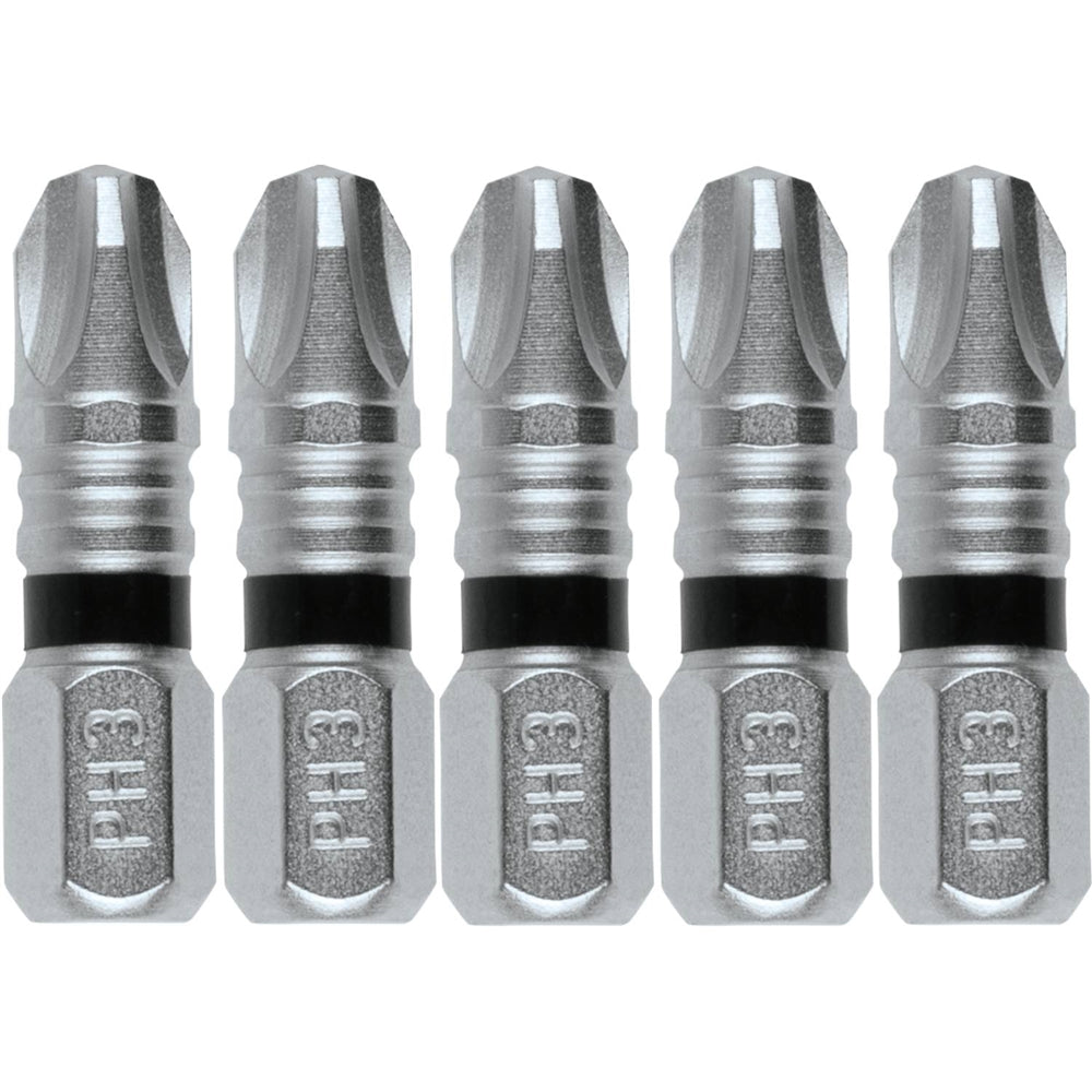 Makita E-00561 Number 3 Phillips 1 in. Insert Bit 5pk - Ace Tool Group - Makita