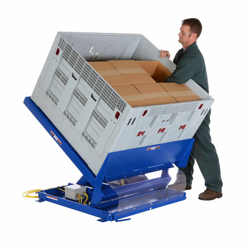 Vestil UNI-4848-4 Scissor Lift Table 4000 Lb 48 X 48 Blue - Ace Tool Group - Vestil