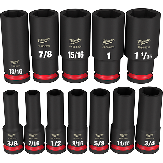 Milwaukee 49-66-7011 12PCSHOCKWAVE ID - Ace Tool Group - Milwaukee