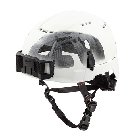 Milwaukee 48-73-1350 BOLT  White Vented Safety Helmet with IMPACT ARMOR Liner (USA) - Type 2, Class C - Ace Tool Group - Milwaukee