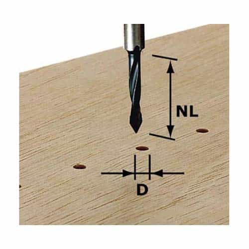 Festool 491064 Dowel Drill bit HW 5x30mm - Ace Tool Group - Festool