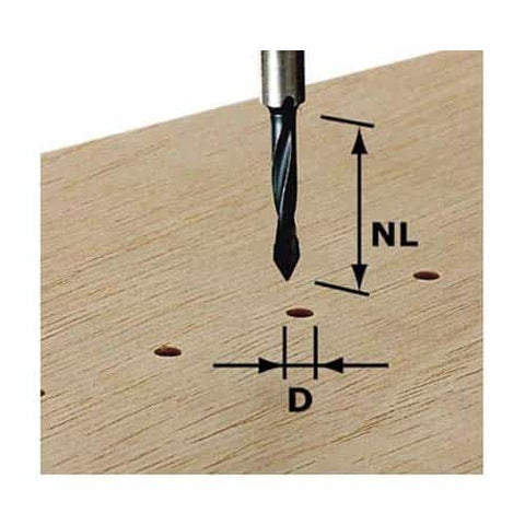 Festool 491064 Dowel Drill bit HW 5x30mm - Ace Tool Group - Festool
