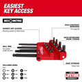 Milwaukee 22-Key Ball End L-Key Set - SAE/Metric - Ace Tool Group - Milwaukee