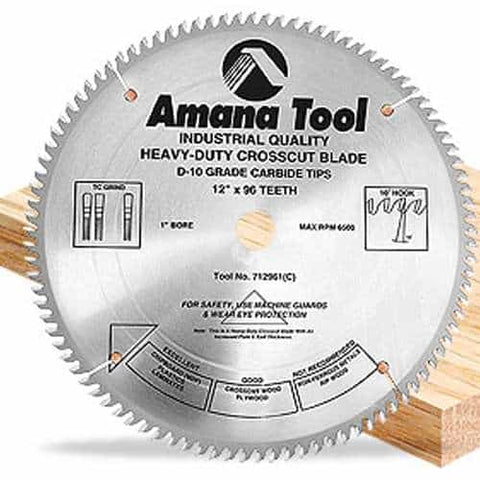 Amana Tool 716961 16"/96T Cut-Off Saw Tcg Grind - Ace Tool Group - Amana Tool
