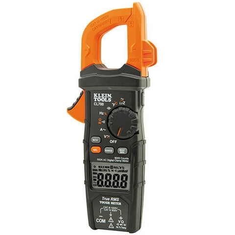 Klein CL700 Digital Clamp Meter AC Auto Ranging LoZ - Ace Tool Group - Klein