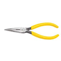 Klein Tools D203-7C 7'' (178 mm) Standard Long-Nose Pliers - Side-Cutting with Spring - Ace Tool Group - Klein