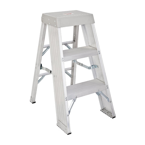 Vestil Aluminum Industrail Step Stand 3 Step - Ace Tool Group - Vestil