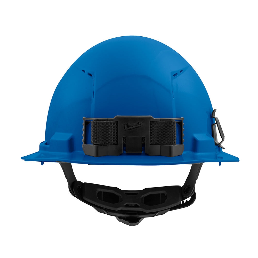 Milwaukee 48-73-1225 Blue Full Brim Vented Hard Hat - Ace Tool Group - Milwaukee