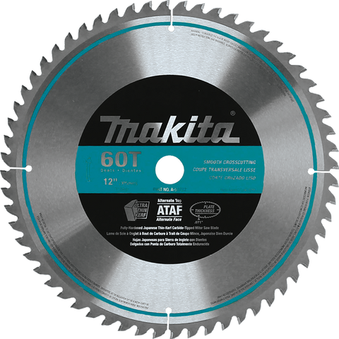 Makita A-93712 12" 60T Micro'Polished Miter Saw Blade - Ace Tool Group - Makita