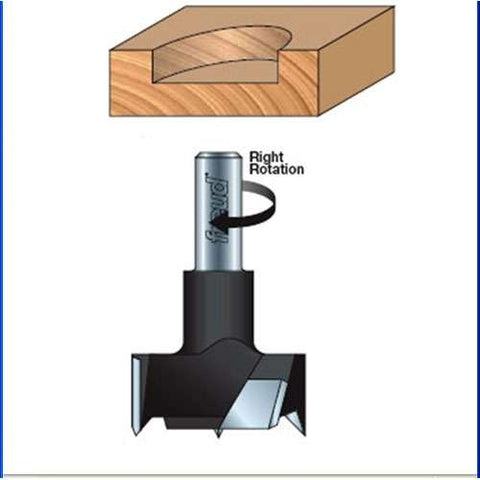 Freud Tools 17 Mm (Dia.) Cylinder (Hinge) Bit - Ace Tool Group - Freud