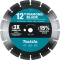 Makita E-02521 12in. Diamond Blade, Segmented - Ace Tool Group - Makita