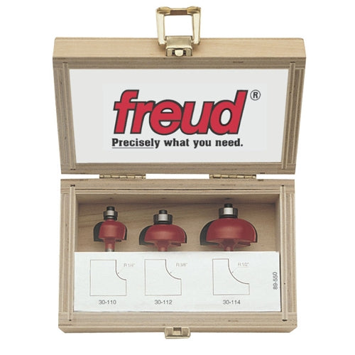 Freud Tools 3 Piece Cove Bit Sets - Ace Tool Group - Freud