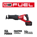Milwaukee 2722-21HD M18 FUEL SUPER SAWZALL KIT - Ace Tool Group - Milwaukee