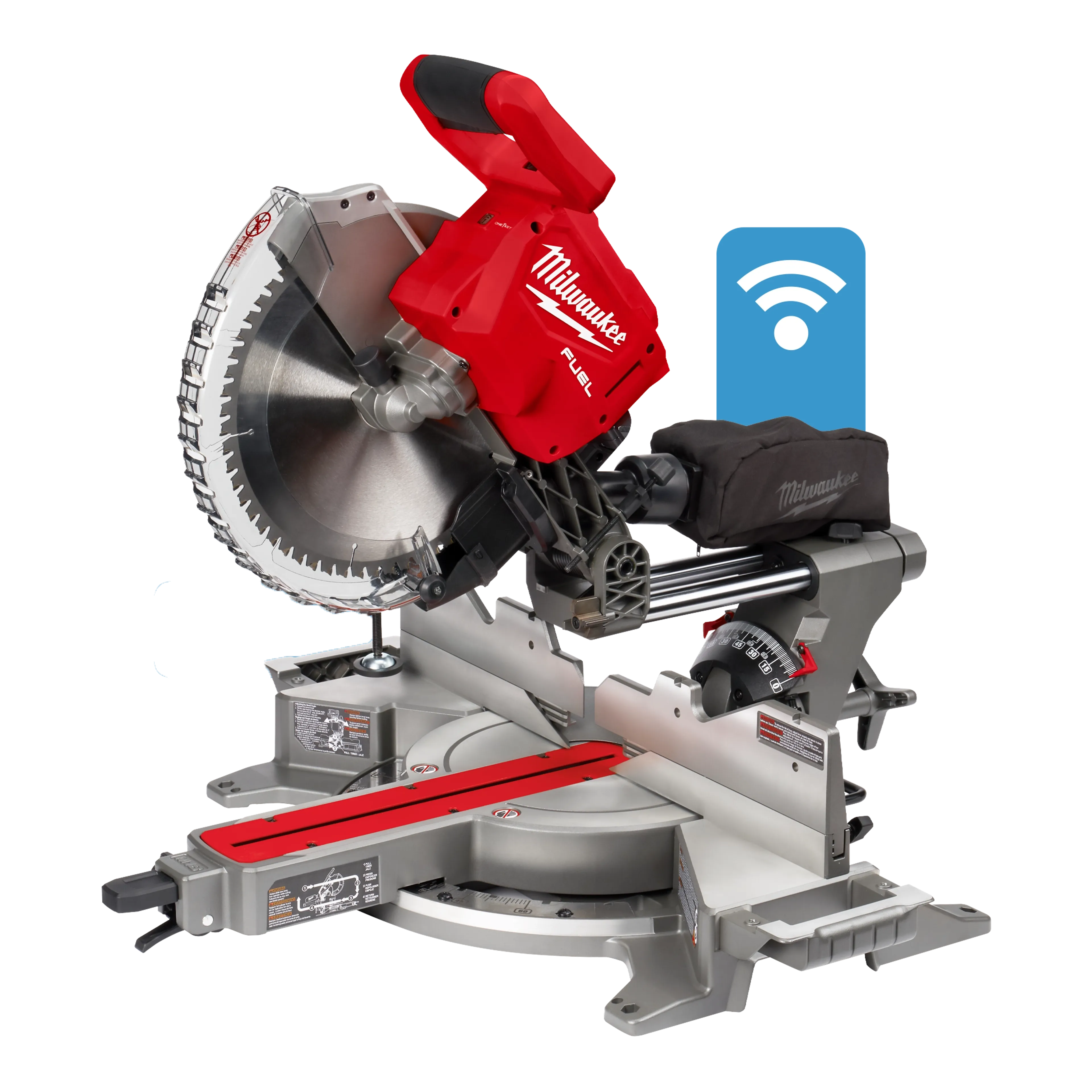 Milwaukee 2739-21HD M18 FUEL 12" Dual Bevel Sliding Compound Miter Saw - Ace Tool Group - Milwaukee