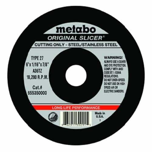 Metabo 655329000 4"X1/16"X5/8" - A36TZ - Ace Tool Group - Metabo
