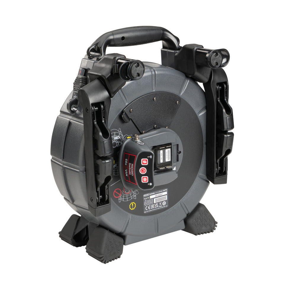 RIDGID 80653 microDRAIN APX & CSx Via System With 1 Battery and 1 Charger - Ace Tool Group - Ridgid