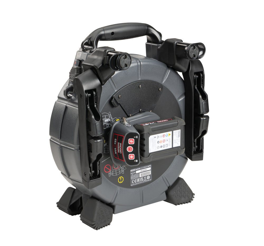 RIDGID 80653 microDRAIN APX & CSx Via System With 1 Battery and 1 Charger - Ace Tool Group - Ridgid