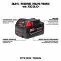 Milwaukee 48-11-1840 M18 REDLITHIUM XC4.0 EXTENDED CAPACITY BATTERY PACK - Ace Tool Group - Milwaukee