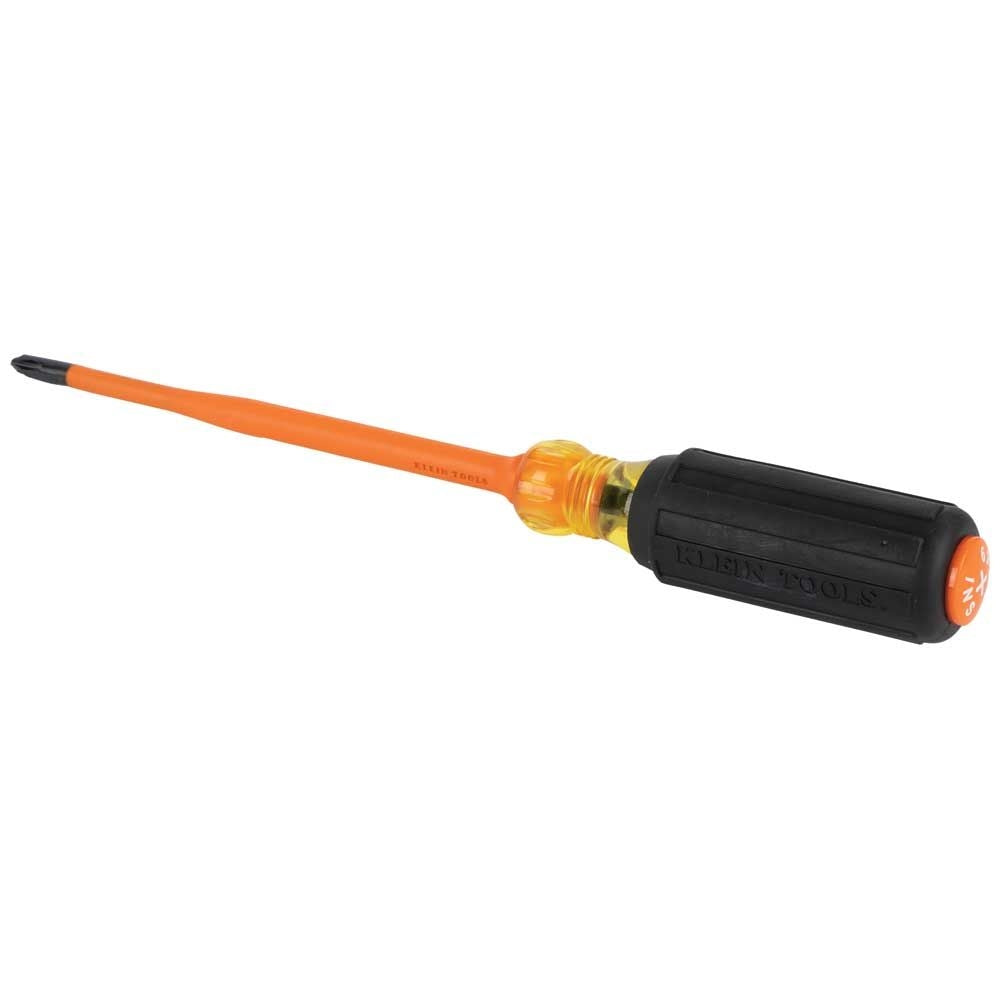 Klein 6936INS Insulated Screwdriver, Num 2 PH, 6 in. - Ace Tool Group - Klein